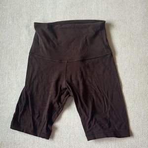 Lululemon Brown Biker Shorts